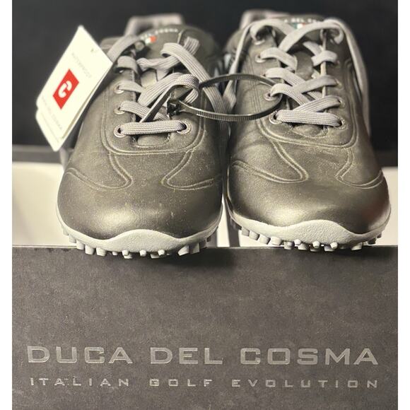 Duca Del Cosma Men's Kingscup Waterproof Recyclable Golf Shoes size 9 - Picture 1 of 5